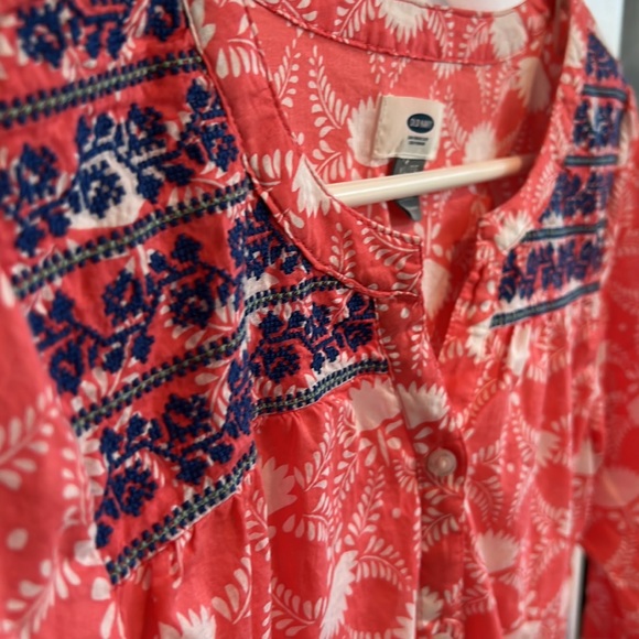 Old Navy girls split next blouse - Picture 2 of 5